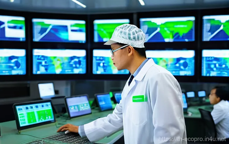 환경보전기술자 경력직 이직 팁 - **Prompt 1: The Future of Environmental Engineering**
    A group of diverse Thai environmental engi...